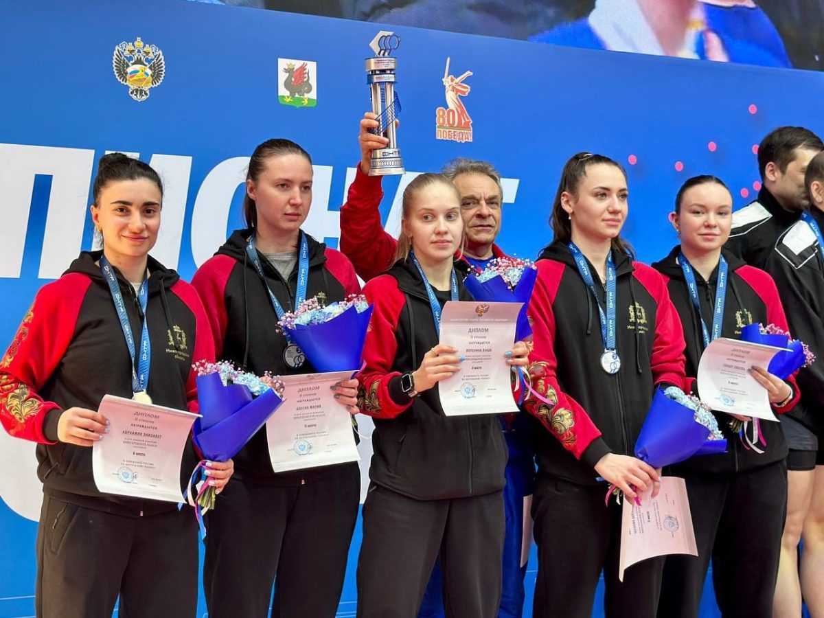 Нижегородки завоевали серебро на чемпионате России по настольному теннису