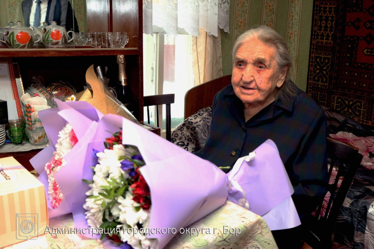 100-летие отметила участница Великой Отечественной войны Галина Семенычева