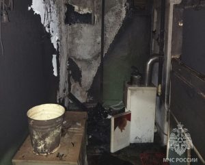 Мужчина погиб на пожаре в Бутурлино