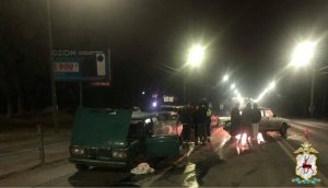 Три водителя пострадали в ДТП на улице Магистральной в деревне Афонино