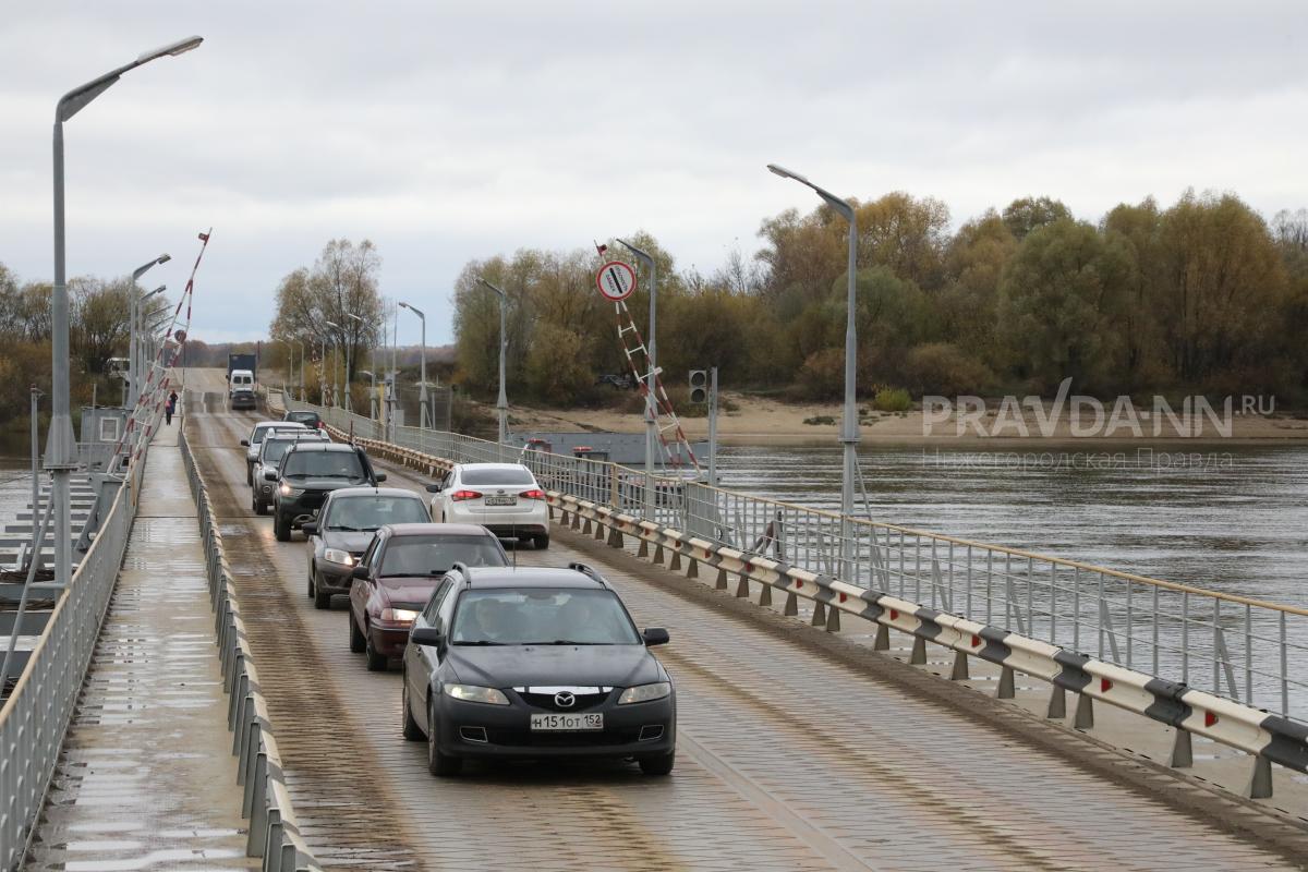 Мост через Оку в Павлове демонтируют из-за ледохода