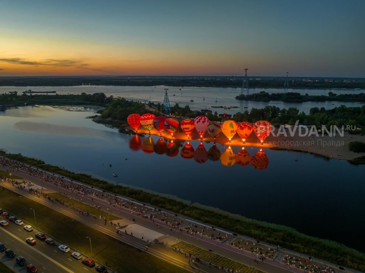 Стало известно, какие мероприятия на аэростатах пройдут в Нижнем Новгороде