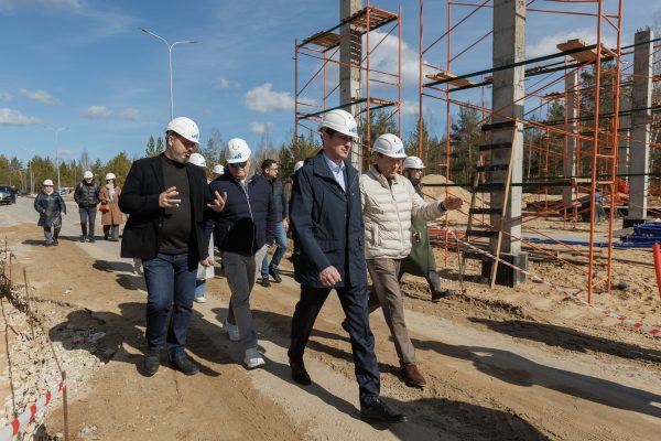 Андрей Саносян оценил ход строительства инфраструктуры в ОЭЗ «Кулибин»