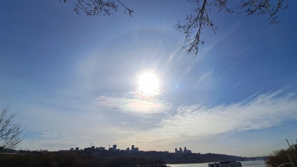 Солнечное гало увидели нижегородцы утром 4 апреля