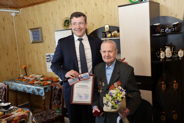 Глеб Никитин встретился с ветеранами войны, проживающими в Пильне и Кулебаках