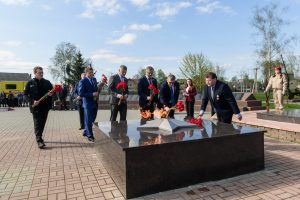 К мемориалу «Вечный огонь» в Семенове подвели магистральный газопровод