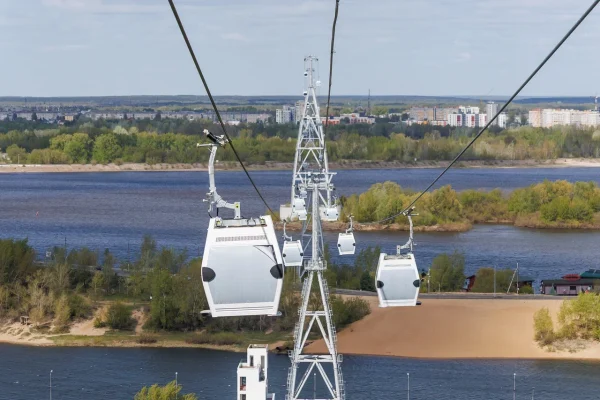 Нижегородская канатная дорога готова к запуску после модернизации