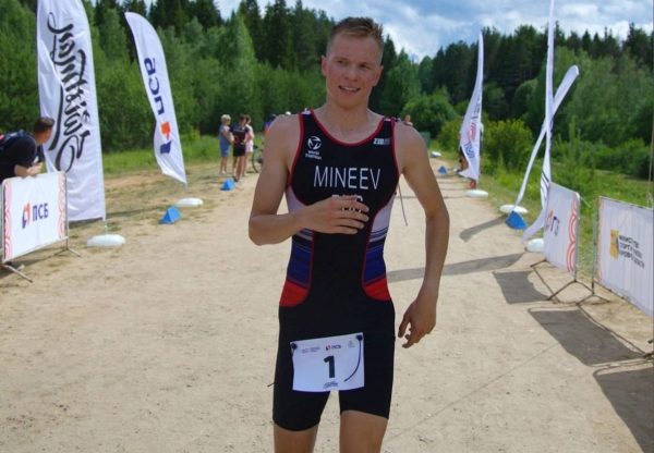 Роман Минеев стал серебряным призёром чемпионата России по триатлону