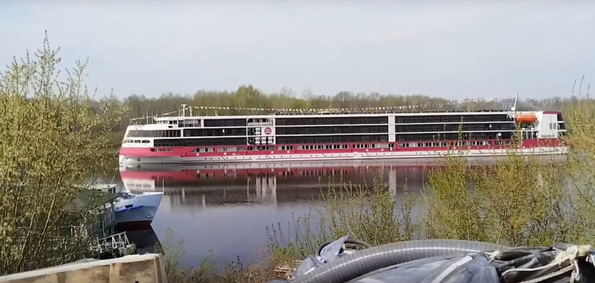 Теплоход «Мустай Карим» открыл сезон навигации в Нижегородской области