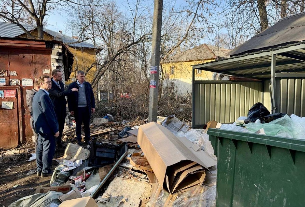 В Нижегородской области начали проверку контейнерных площадок