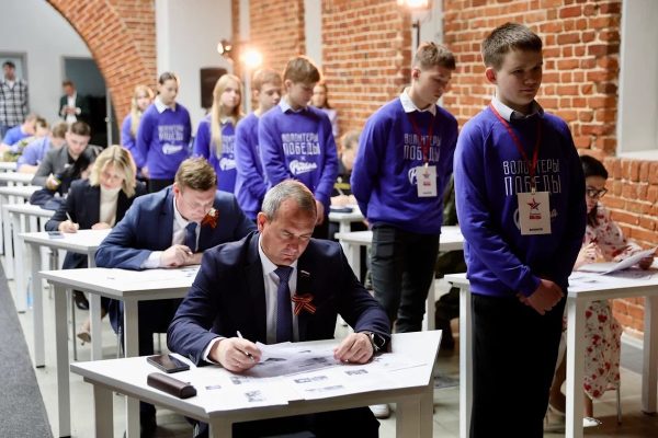 «Диктант Победы» написали более 30 тысяч жителей Нижегородской области