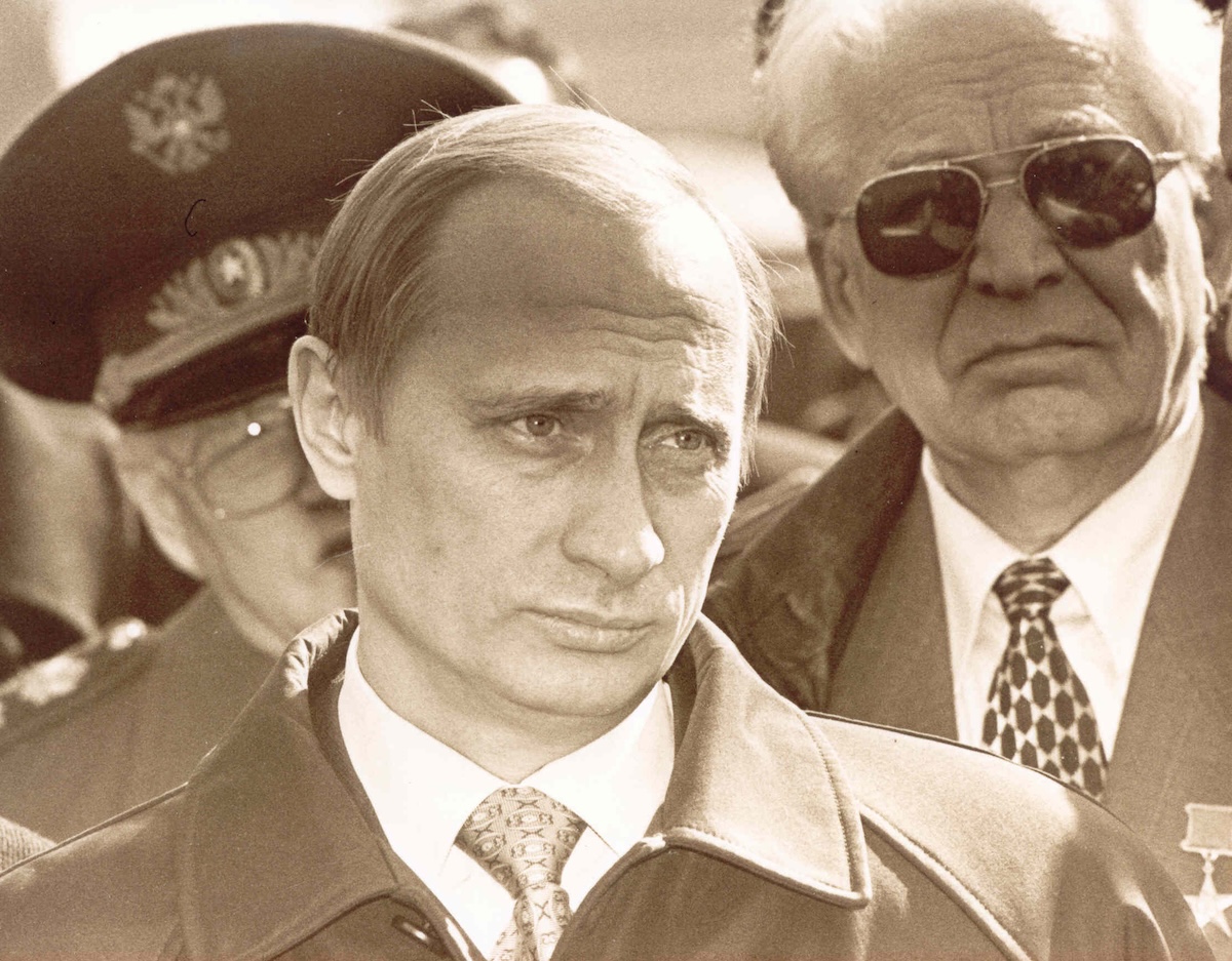 Президент России Владимир Путин и Владимир Лузянин