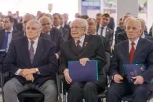 Николай Пугин, Владимир Лузянин и Николай Жарков на собрании Нижегородской ассоциации промышленников и предпринимателей