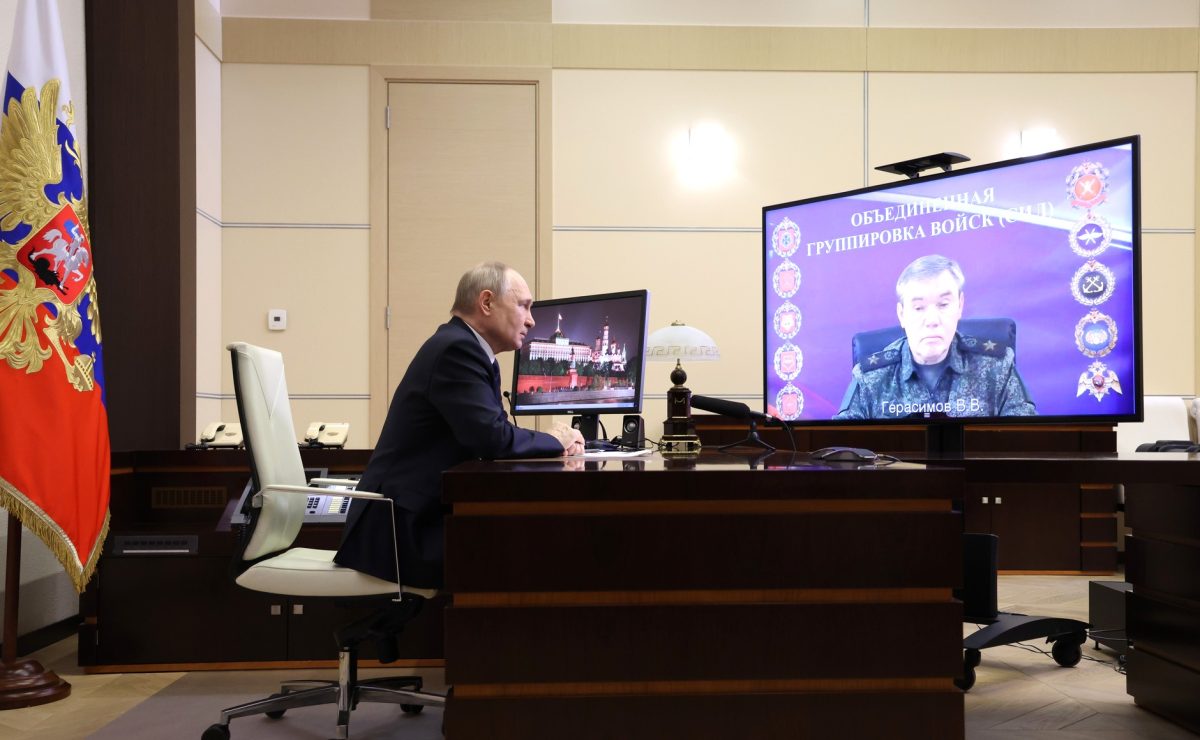 Начальник Генштаба доложил Владимиру Путину об освобождении Курской области