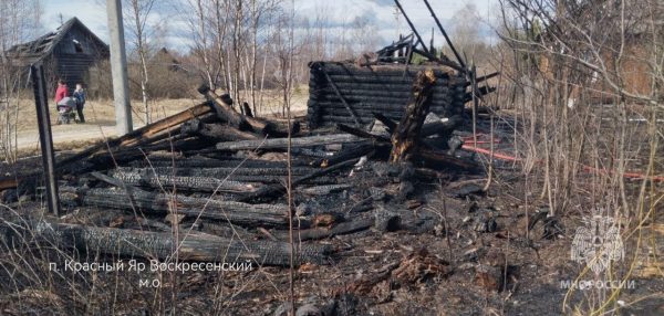 Огонь перекинулся с травы на дома, бани и хозпостройки в Нижегородской области