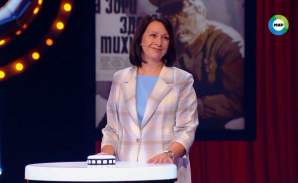 Психолог из Дзержинска победила в телепрограмме «Игра в кино. Фильмы Победы»