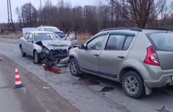 Три ребенка пострадали при столкновении машин в Кулебаках