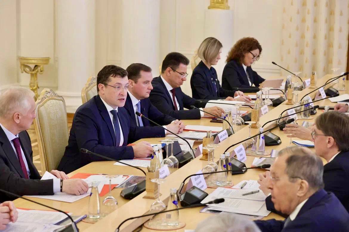 Глеб Никитин представил Лаврову предложения по переселению иностранцев