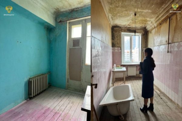 Ремонт сделали в квартире сироты после вмешательства нижегородской прокуратуры