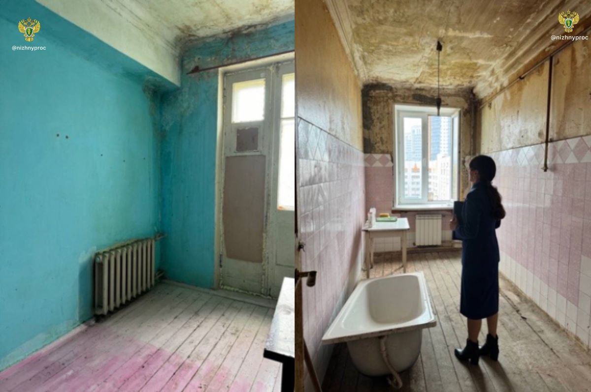 Ремонт сделали в квартире сироты после вмешательства нижегородской прокуратуры
