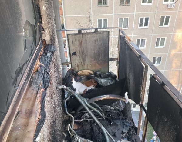 Мужчину спасли на пожаре в Нижнем Новгороде