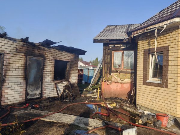 Нижегородка погибла на пожаре в Выксунском районе