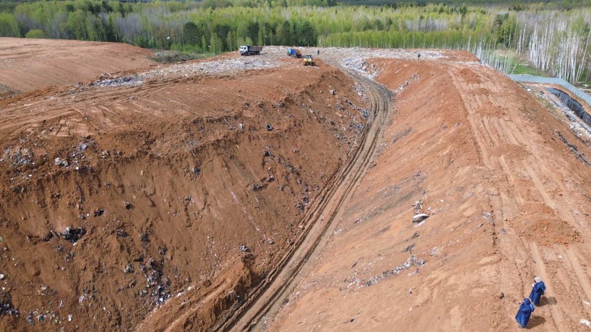 Пожар на Городецком полигоне ТБО полностью ликвидировали