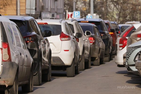 Девятибалльные пробки сковали Нижний Новгород