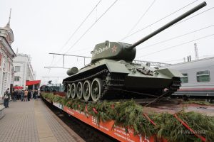 «Поезд Победы» отправился по Горьковской железной дороге