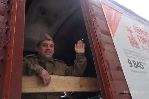Опубликованы фото мемориального «Поезда Победы», который отправился по&nbsp;ГЖД