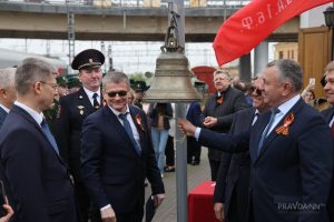 «Поезд Победы» отправился по Горьковской железной дороге
