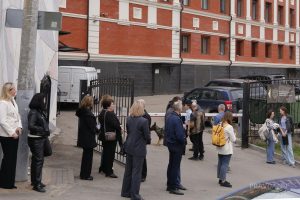 Поиск взрывного устройства на улице Почаинской в центре Нижнего Новгорода