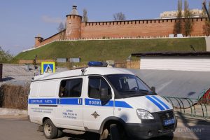 Поиск взрывного устройства на улице Почаинской в центре Нижнего Новгорода
