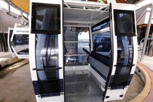 Новые кабинки для канатной дороги Нижний Новгород - Бор