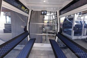 Новые кабинки для канатной дороги Нижний Новгород - Бор