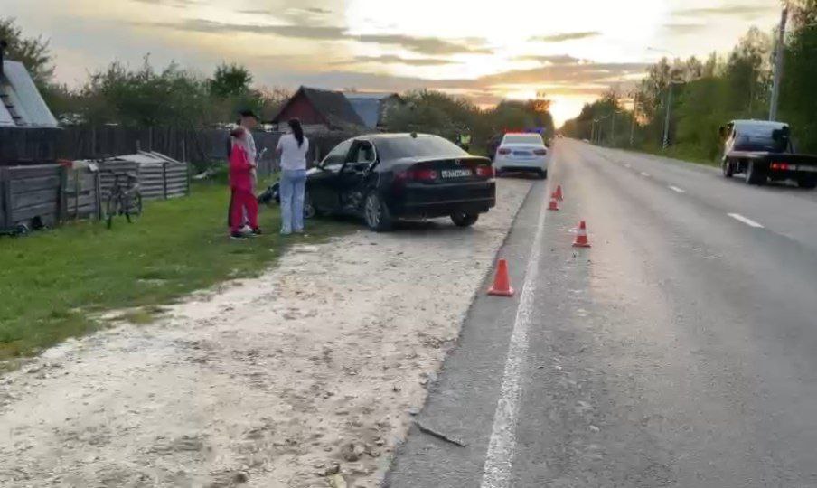 Два человека пострадали в аварии с участием мотоцикла в Нижегородской области