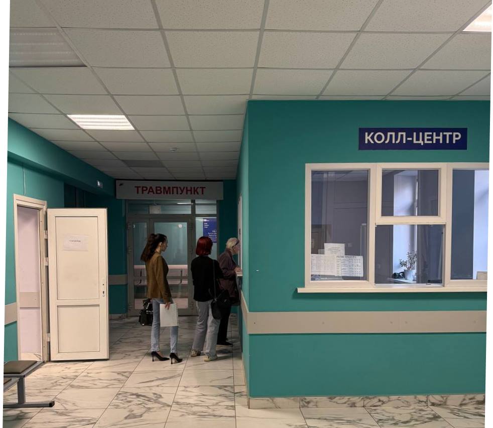 В нижегородской поликлинике №21 завершился очередной этап капремонта