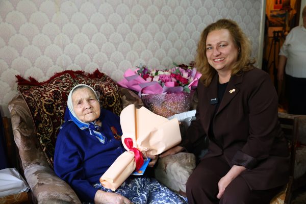 Жительница Дзержинска Анастасия Кузминична Дерова отметила 100 лет