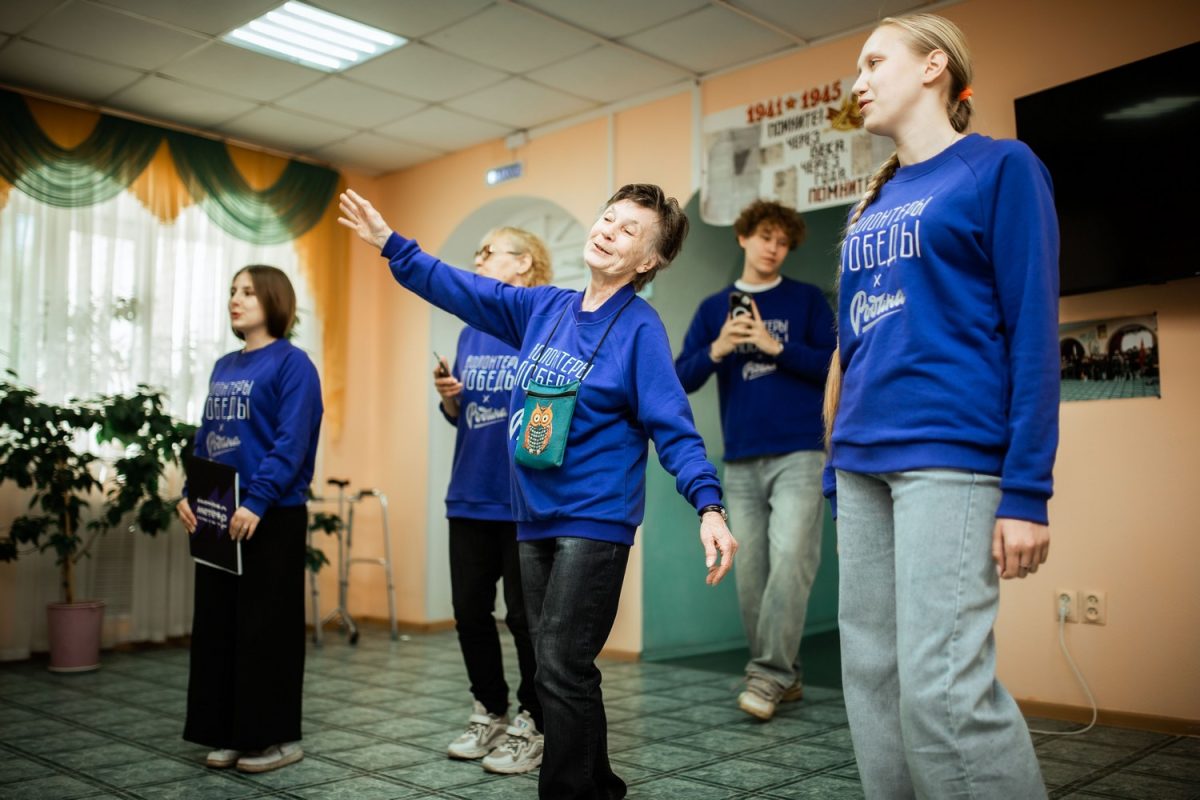 Нижегородские волонтёры навестили ветеранов в Доме-интернате в Зеленом Городе