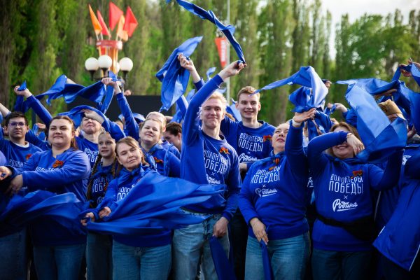 Праздничные акции ко Дню Победы объединили более 500 нижегородцев