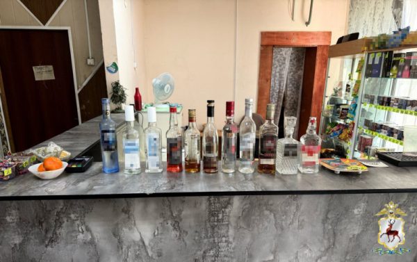 686 литров алкоголя изъяли из незаконного оборота в Нижнем Новгороде