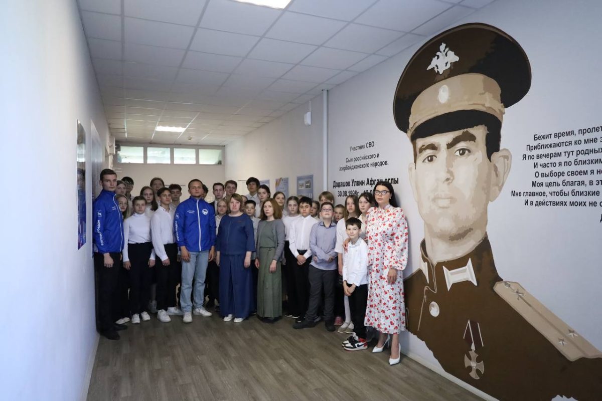 В Нижнем Новгороде открыли граффити в честь участника СВО