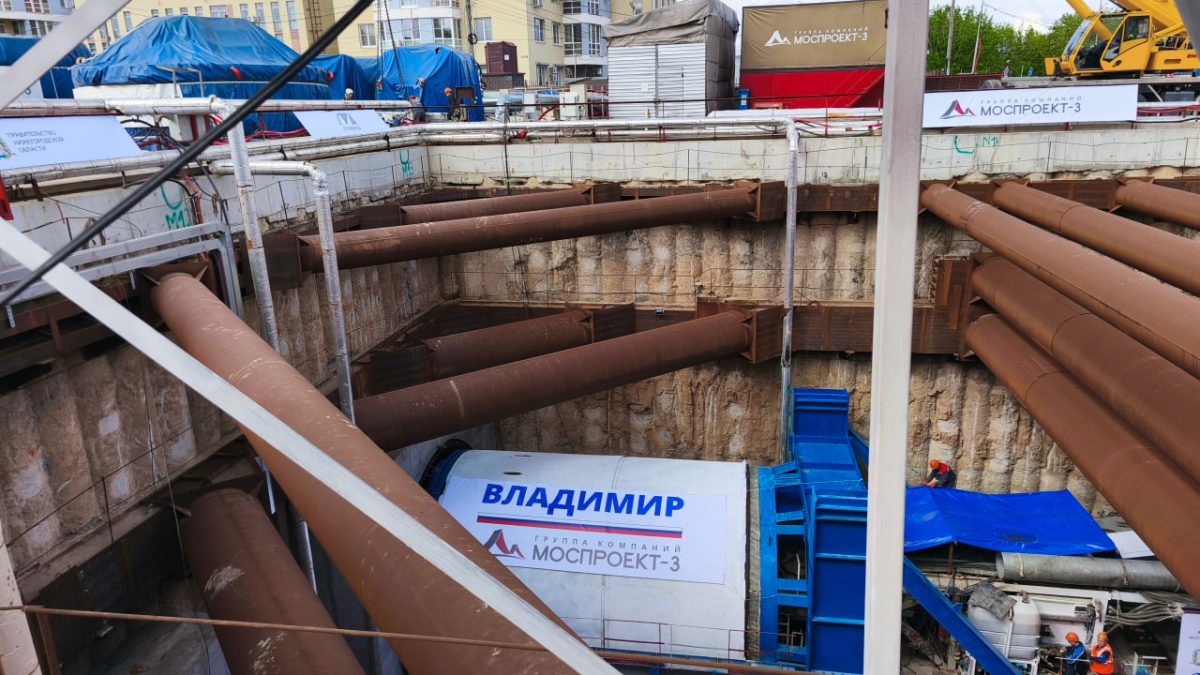 Дан старт проходке второго тоннеля при продлении Автозаводской линии метро