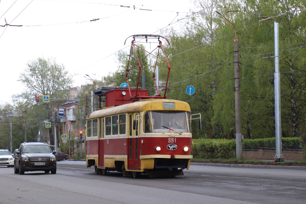 Обкатка трамвайных путей началась на улице Бекетова в Нижнем Новгороде