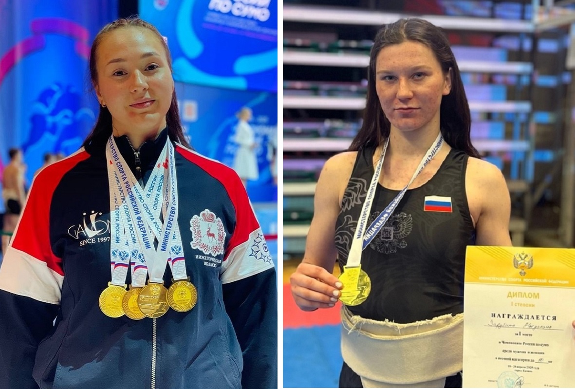 Екатерина Булатова и Магдалина Зарубина