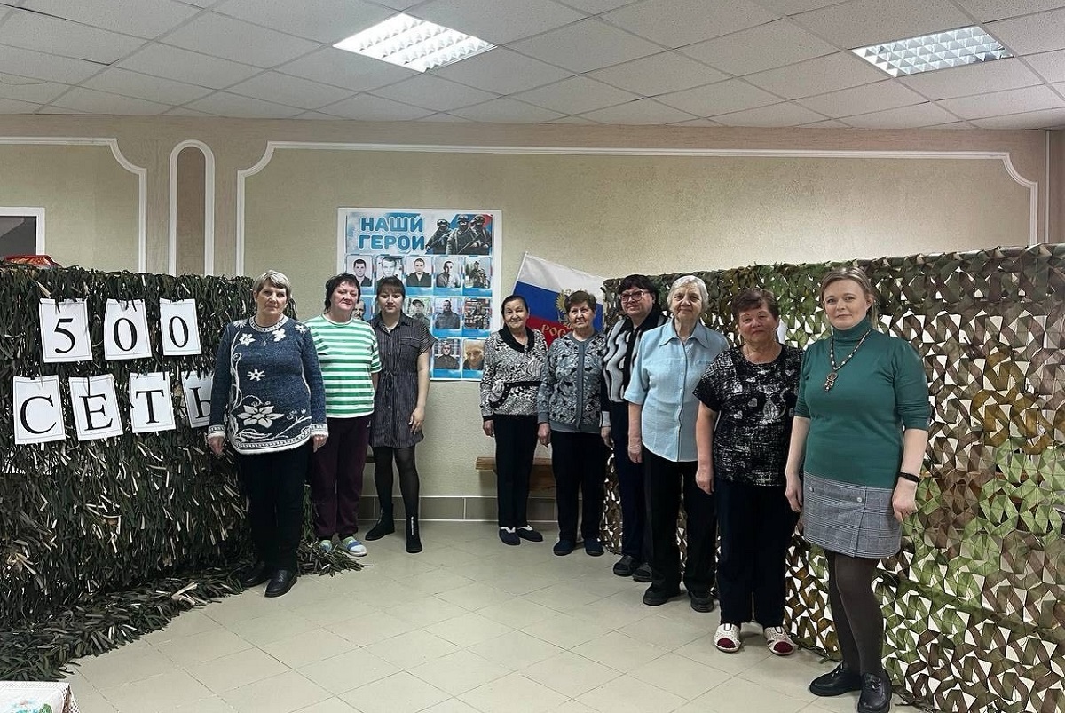 Более 500 сетей сплели для фронта жительницы нижегородского села Петлино