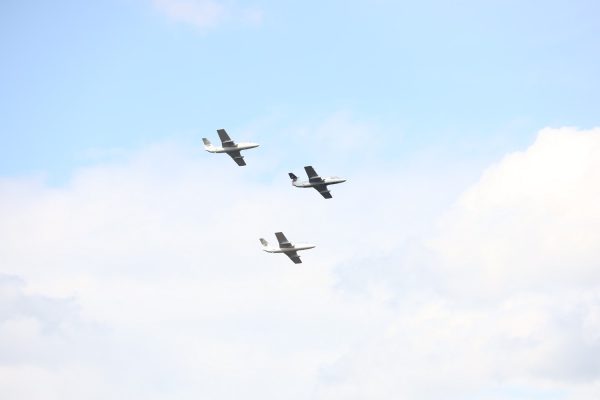 Авиашоу и парад водной техники состоялся в Нижнем Новгороде в честь 80-летия Победы