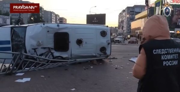 Опубликовано видео смертельного ДТП в Кстове