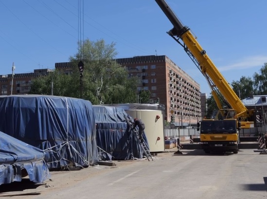 Два новых тоннелепроходческих щита для возведения метро пришли в Нижний Новгород