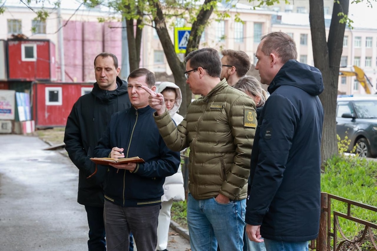 В инспекции Нижегородского района вместе с мэром приняли участие руководители профильных департаментов
